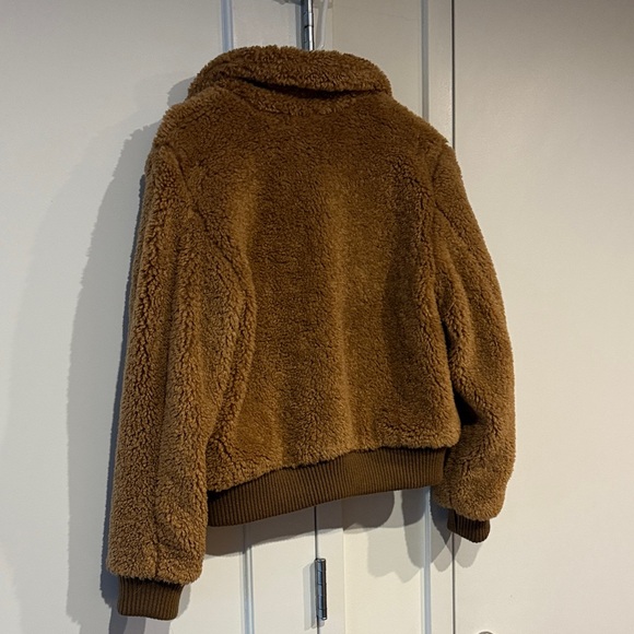 H&M Brown Jacket/Sweater- Sherpa - Picture 5 of 8